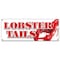 Signmission LOBSTER TAILS BANNER SIGN seafood fresh dinner special catch caught B-Lobster Tails - alternate 1